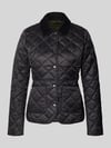 Barbour Steppjacke mit Cordkragen Modell 'Deveron' Black