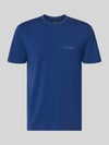 Armani Exchange T-shirt o kroju slim fit extra z okrągłym dekoltem Królewski niebieski