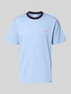 Lacoste Regular Fit T-Shirt aus reiner Baumwolle Hellblau
