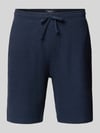 MCNEAL Sweatshorts mit elastischem Bund Dunkelblau