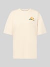 REVIEW t-shirt z tylnym nadrukiem z motywem Piaskowy