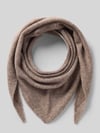 s.Oliver RED LABEL Tuch mit Woll-Anteil Taupe Melange