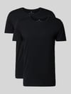 Christian Berg Men T-Shirt mit Rundhalsausschnitt im 2er-Pack Black