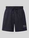 New Balance Sweatshorts aus Baumwoll-Mix Marine