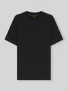 BOSS Orange Regular Fit T-Shirt aus reiner Baumwolle Modell 'Te_interlock' Black