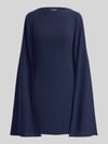 Lauren Ralph Lauren Sukienka koktajlowa o linii a z peleryną Ciemnoniebieski