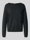 Marc O'Polo Regular Fit Strickpullover mit Schurwoll-Anteil Dunkelgrau