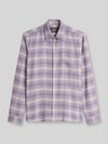 Marc O'Polo Regular Fit Freizeithemd mit Brusttasche Purple