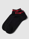 HUGO Sneaker-Socken aus Baumwoll-Mix im 2er-Pack Black