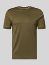 BOSS Slim Fit T-Shirt aus reiner Baumwolle Modell 'Tessler 195' Oliv