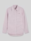 Tommy Hilfiger Regular Fit Freizeithemd aus reiner Baumwolle Hellrosa