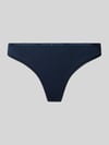 Tommy Hilfiger String aus Baumwoll-Mix Marine