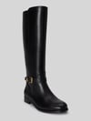 Lauren Ralph Lauren Stiefel aus echtem Leder mit Logo-Detail Black