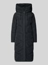 khujo Gewatteerde lange jas met capuchon, model 'TEPLE' Marineblauw