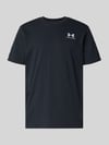 Under Armour Regular Fit T-Shirt mit Logo-Stitching Modell 'Icon' BLACK