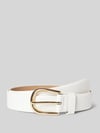 Weinmann Riem van echt leer Model 'Adra' Wit