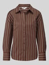 ONLY Regular fit overhemdblouse met katoen-aandeel model 'OREGON' Donkerbruin