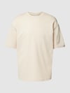 Selected Loose Fit T-Shirt mit Rundhalsausschnitt Modell 'OSCAR' Offwhite