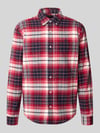 MCNEAL Regular Fit Freizeithemd mit Button-Down-Kragen Rot