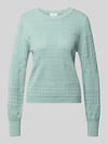VILA Regular Fit Pullover aus Viskose-Mix Modell 'Milos' Lind
