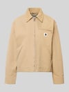 Carhartt Work In Progress Jack met Labeldetail Zand