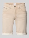 Brax Slim Fit Jeansshorts aus Baumwoll-Mix Modell 'CHRIS' Beige