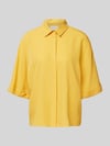 Jake*s Collection Blouse met 3/4-mouwen Mosterdgeel
