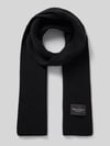 Marc O'Polo Szal z czystej bawełny BLACK