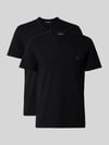 Emporio Armani T-Shirt mit V-Ausschnitt im 2er-Pack Black