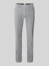 Brax Slim Fit Cordhose mit Gesäßtaschen Modell 'Fabio' Silber