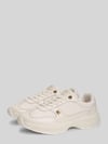 Tommy Hilfiger sneakers van echt leer met logodetails Offwhite