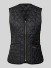 Barbour Regular Fit Weste mit V-Ausschnitt Modell 'BETTY' Black