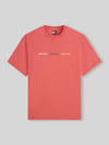 Tommy Jeans relaxed fit T-shirt van puur katoen Rood