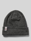 Müller Headwear Beanie mit Label-Detail Anthrazit