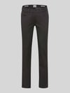 Brax Regular Fit Chino aus Baumwoll-Mix mit Viskose-Anteil Modell 'Wool Look Flex' Anthrazit