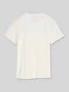 Tom Tailor Regular Fit T-Shirt aus reiner Baumwolle Offwhite