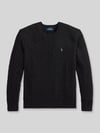 Polo Ralph Lauren Regular Fit Pullover aus Woll-Kaschmir-Mix Black