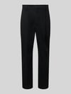 ARMEDANGELS Regular Fit Chino aus Baumwoll-Mix Modell 'TAAMIR PLEATED' Black