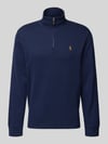 Polo Ralph Lauren Regular Fit Troyer aus reiner Baumwolle Marine