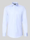 BOSS Slim Fit Businesshemd aus reiner Baumwolle Modell 'H-HANK-SP-B1' Bleu