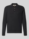 ONLY & SONS koszulka polo o kroju regular fit z mieszanka bawełny model 'MOON' Czarny