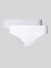 SNOCKS Slip met elastische band in set van 2 Lichtgrijs