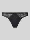 LASCANA String aus Spitze mit elastischem Bund Black