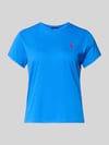 Polo Ralph Lauren T-Shirt mit Label-Stitching Bleu