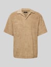 JACK & JONES Premium Freizeithemd mit Reverskragen Modell 'TERRY' Hellbraun