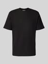 ONLY & SONS Regular Fit T-Shirt mit Waffelmuster Black