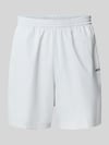 BOSS Green Regular Fit Shorts aus atmungsaktivem Material Hellgrau