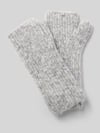 Jake*s Casual Handschuhe mit Woll-Anteil Silber Melange