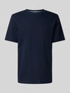 Tom Tailor T-shirt z okrągłym dekoltem Ciemnoniebieski