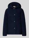 FUCHS SCHMITT Regular Fit Jacke aus Woll-Mix mit Kapuze Marine